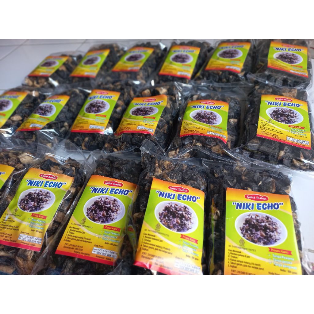 gatot instan/gatot gaplek instan/makanan khas gunung kidul