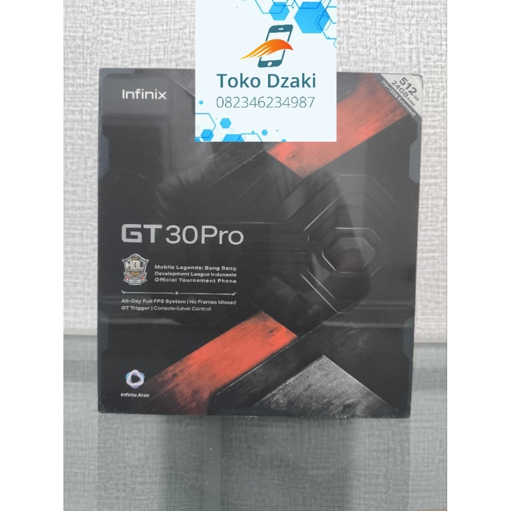 Infinix GT 30 Pro 5G 12/512GB Special Gift Box Edition Garansi Resmi Baru Dan Segel