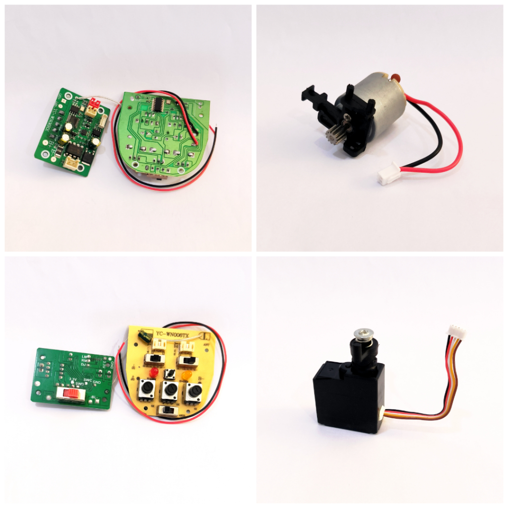 part rc drift full propo 8811 8812 receiver board dinamo motor servo 5 wire