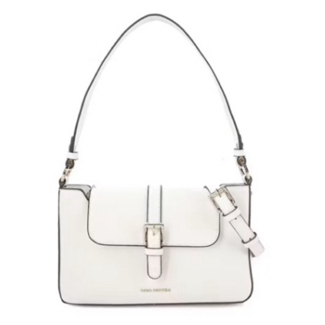 Hush Puppies Tas Wanita Malani Shoulder (L) White Preloved Original 100%