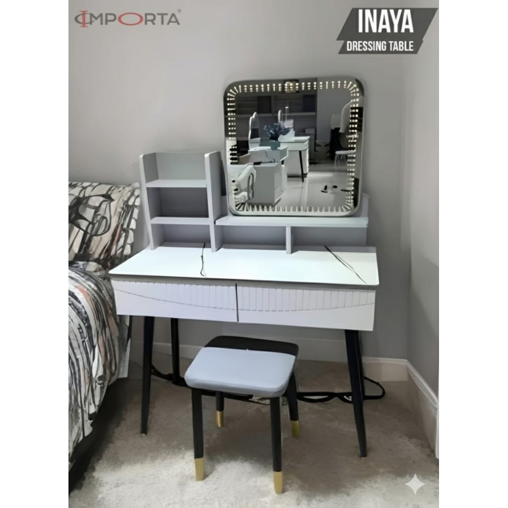 Meja Rias LED Importa Inaya