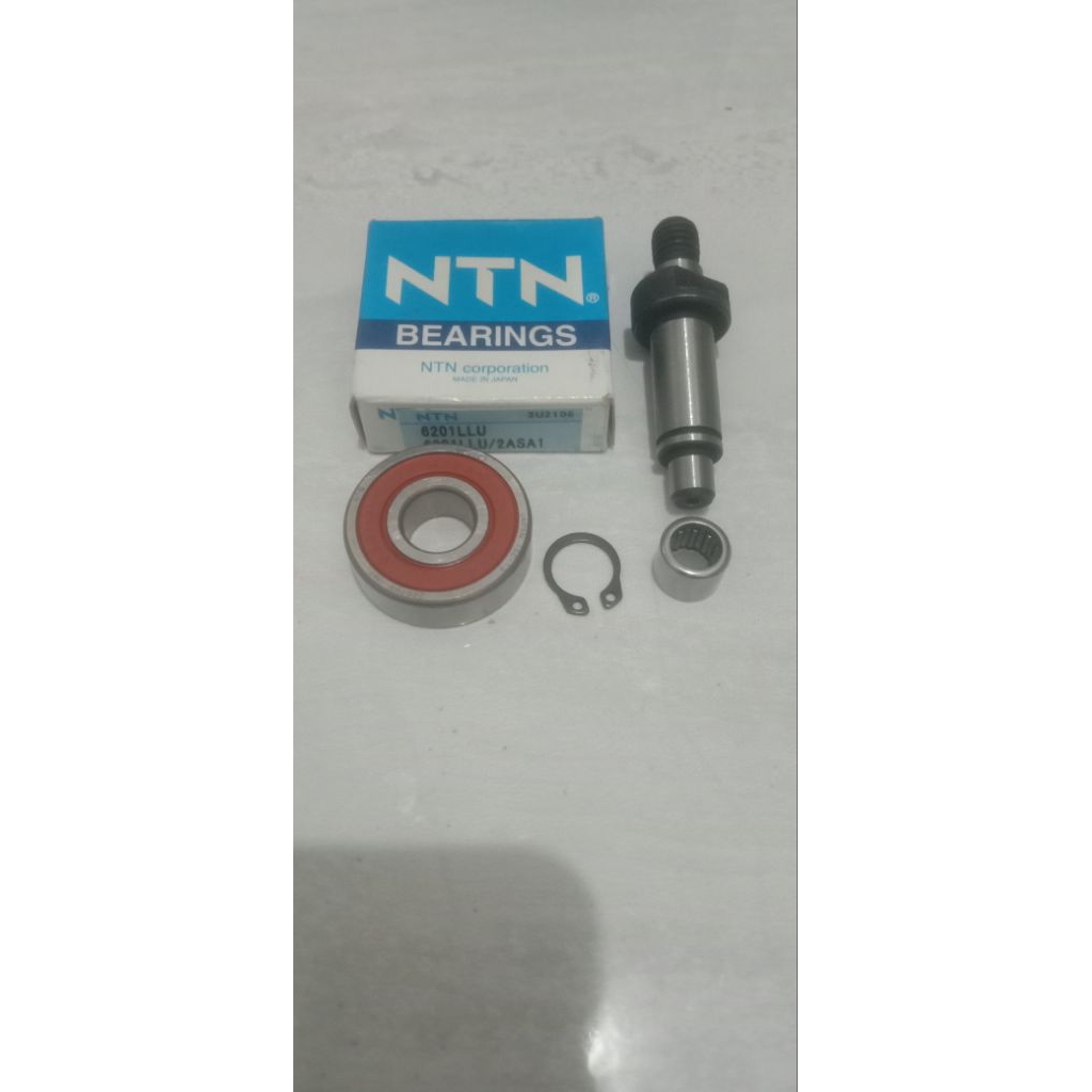 paket spindle+bearing NTN+laher bambu+snap ring gerinda maktec mt 90/91