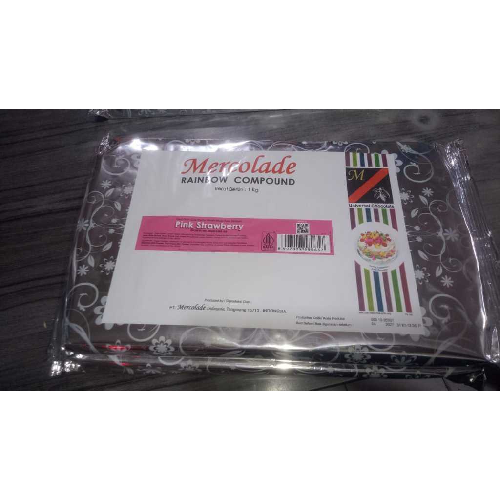 COKLAT BATANG WARNA MERCOLADE 1KG