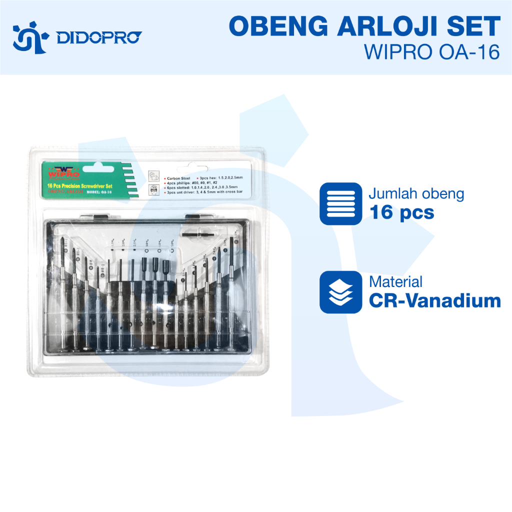 OBENG ARLOJI / OBENG JAM OA 16 WIPRO
