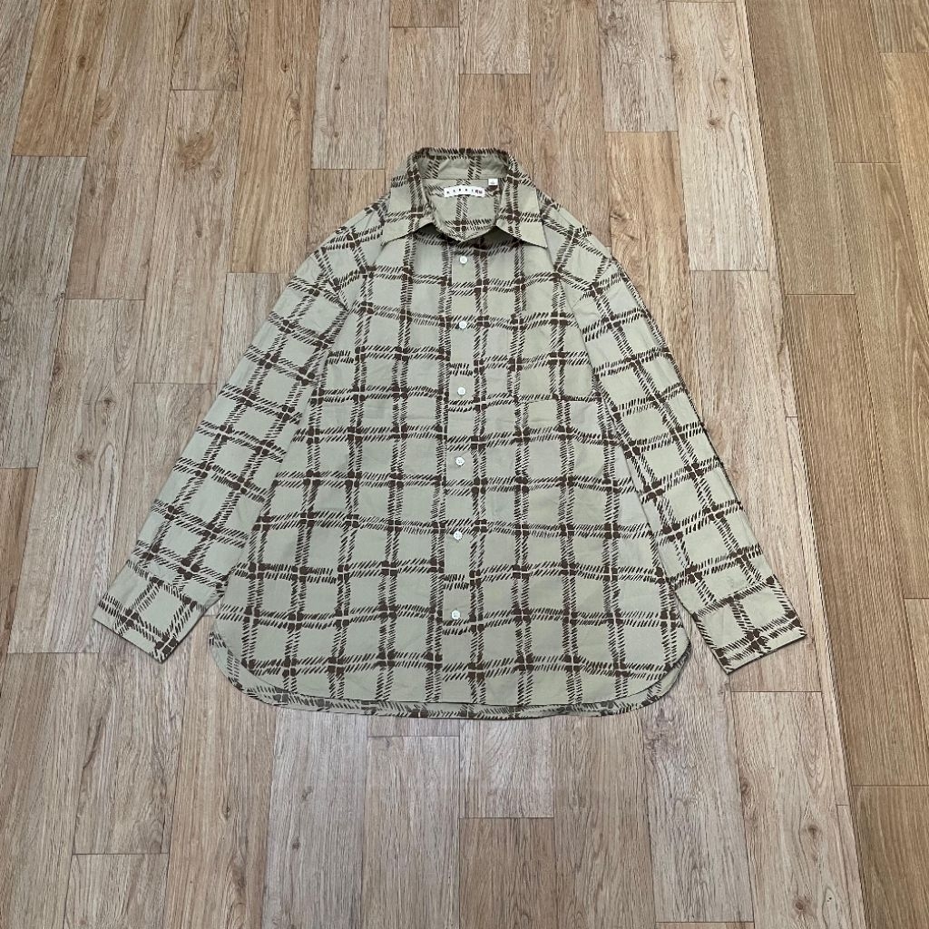 Un*qlo Marni Plaid Shirt