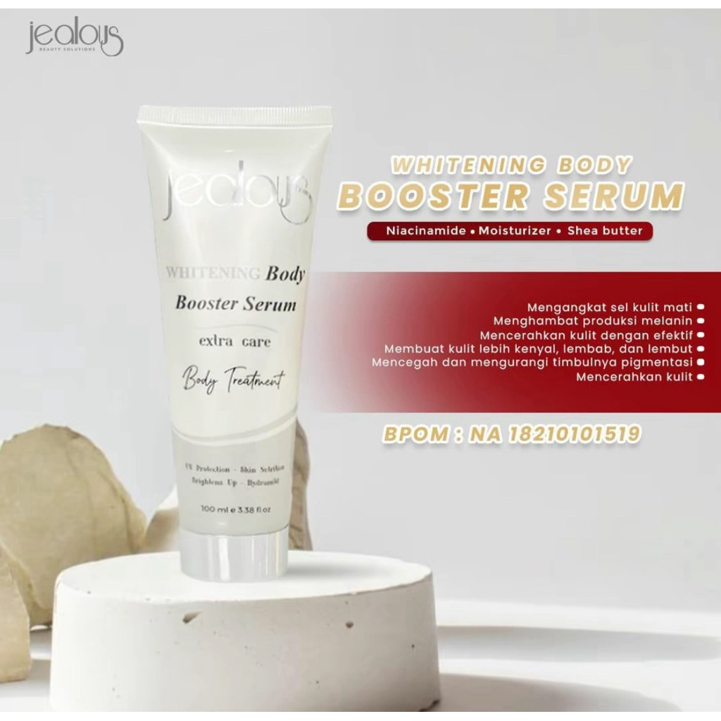 Jealous Whitening Body Booster Serum lotion pencerah kulit