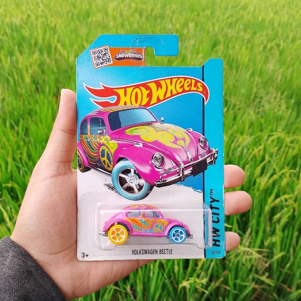 Hotwheels Volkswagen Beetle THR (Treasure Hunt Reguler) Base Besi