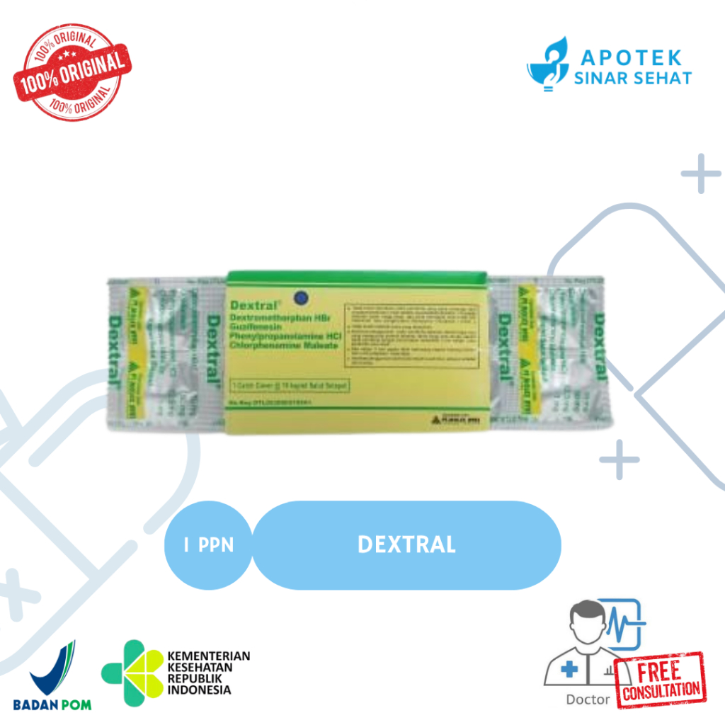 Dextral kaplet meredakan gejala flu dan batuk