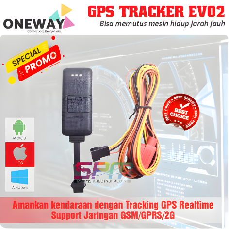 CANGGIH Gps Tracker Motor Mobil ONEWAY EV02 OW-EV02 GPS Tracker 2G Tracking Realtime
