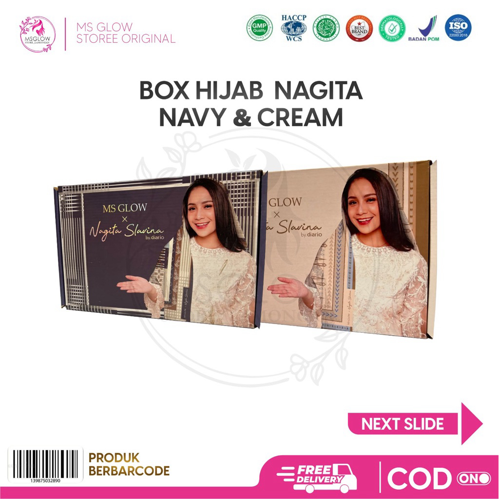 MS GLOW - HIJAB EXCLUSIVE MS GLOW x NAGITA SLAVINA BY.DIARIO