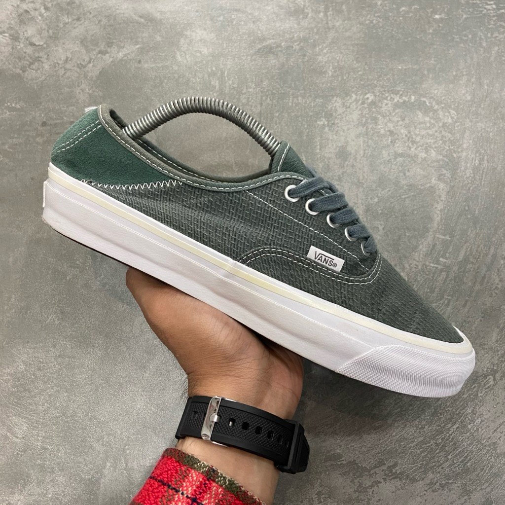 [Size 42] Vans Authentic Anaheim Factory 44 LX Kickdown Sashiko Forest Second Original. Harga Baruny