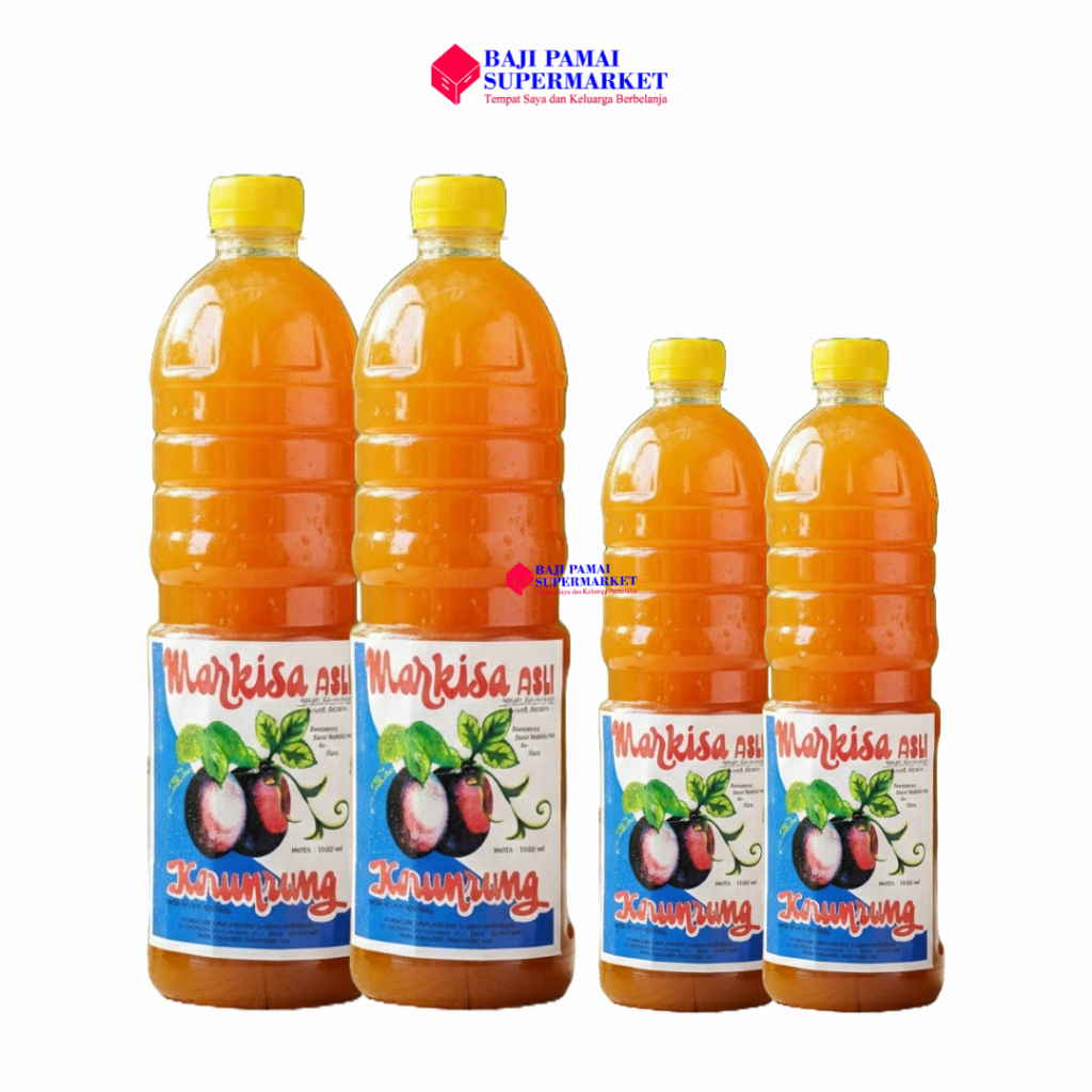 Markisa Karunrung Isi 2 / Sirup Buah Markisa / Oleh-oleh Makassar