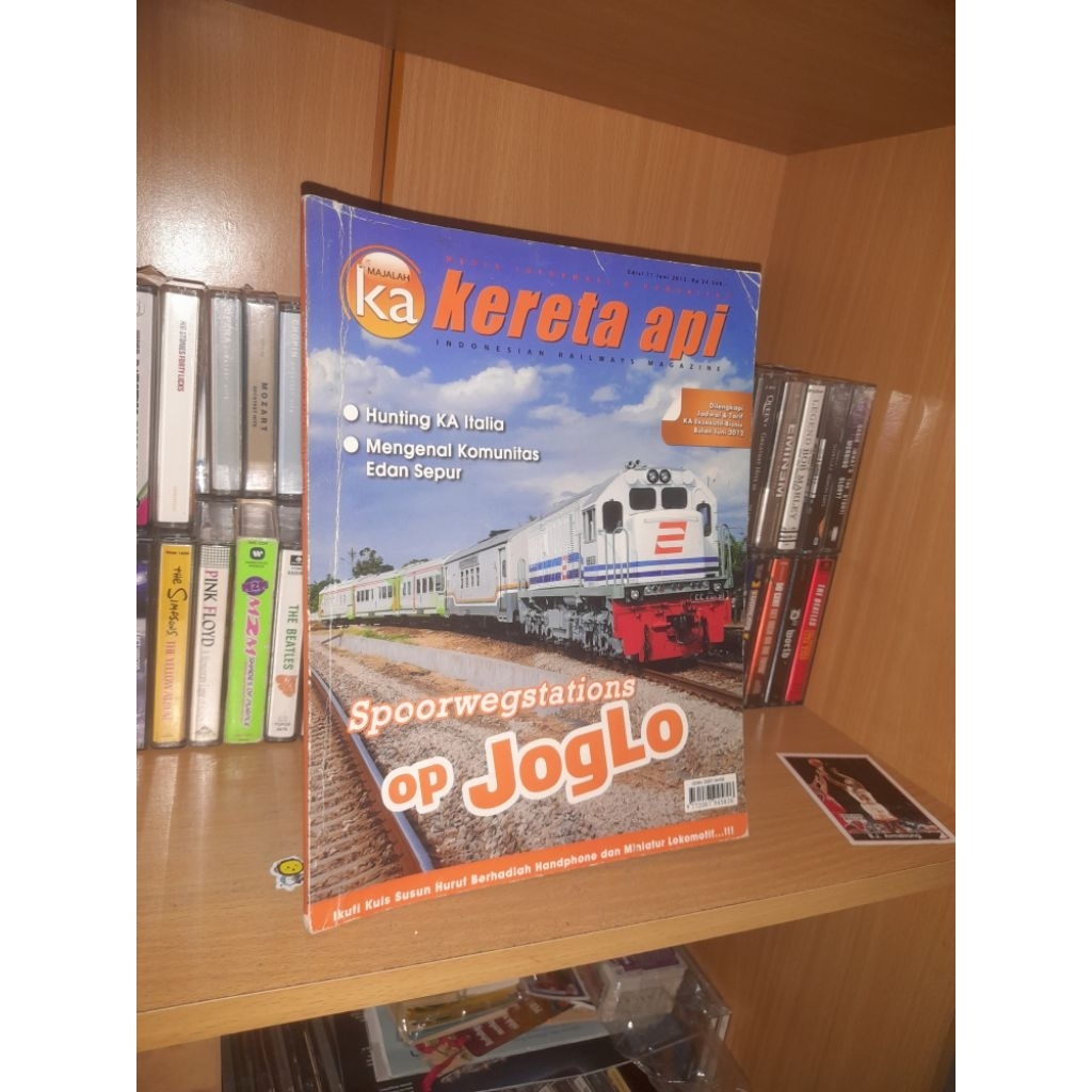 Majalah Kereta Api edisi Juni 2012