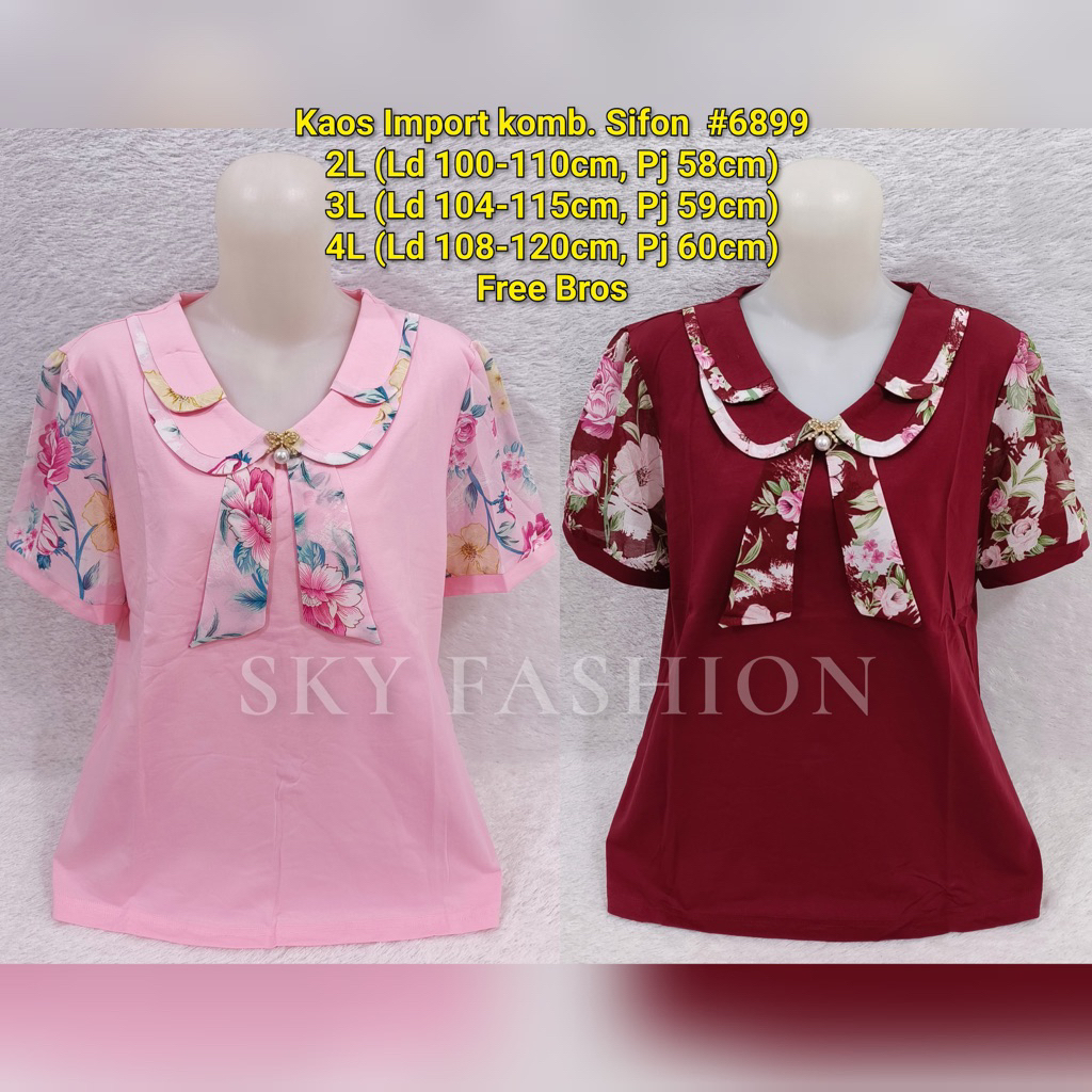 BLOUSE IMPORT WANITA/ ATASAN KAOS PREMIUM WANITA IMPORT