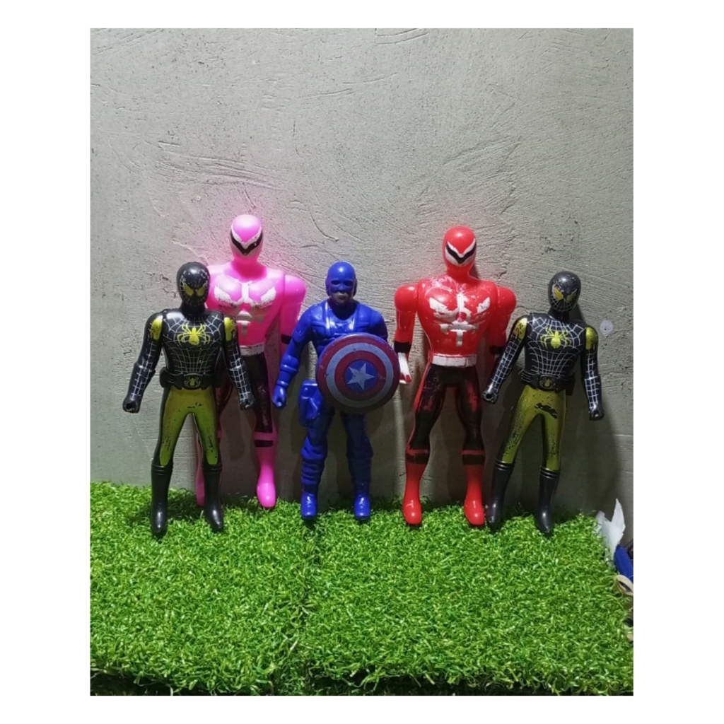mainan robot power rangers preloved
