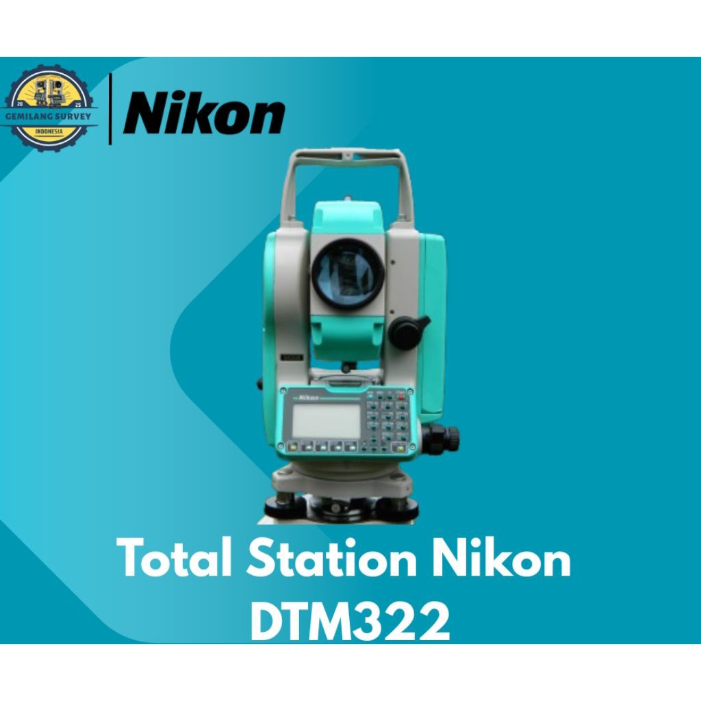 Total Station Nikon DTM322 Bekas