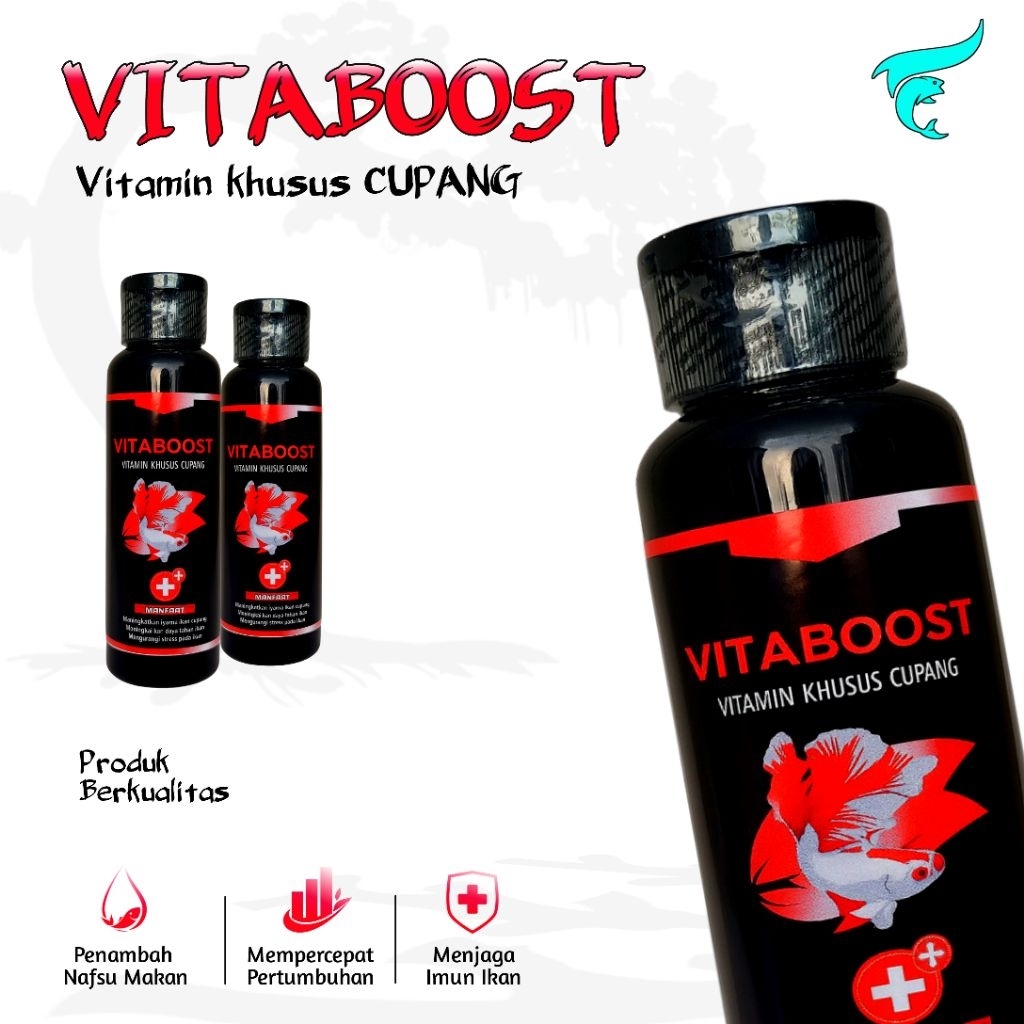 VITABOOST vitamin khusus ikan CUPANG untuk semua jenis ikan cupang