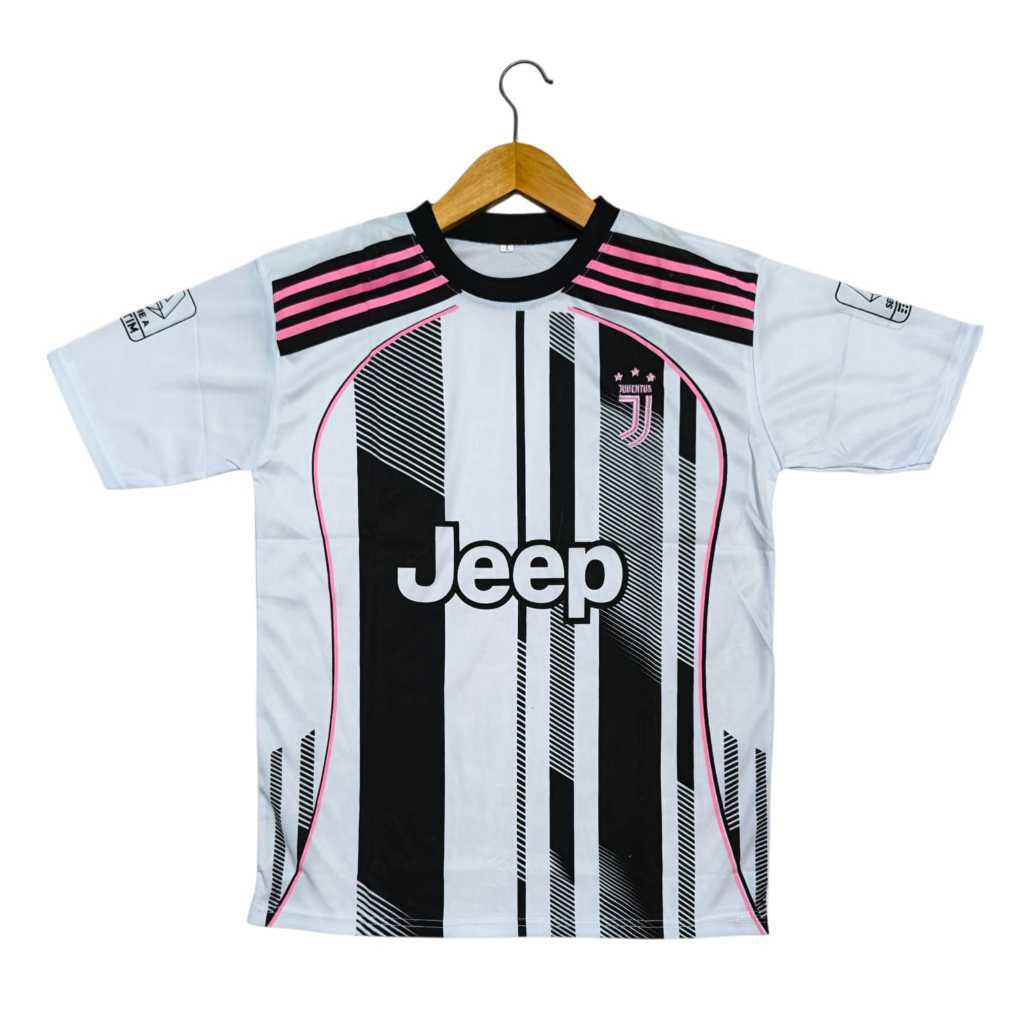 JERSEY BAJU BOLA PENDEK DEWASA JUPENTUS PUTIH TERBARU