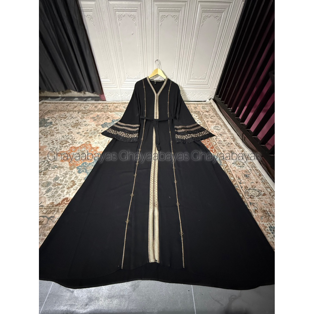PRE ORDER Ghaya abayas || abaya mesir || abaya renda tangan