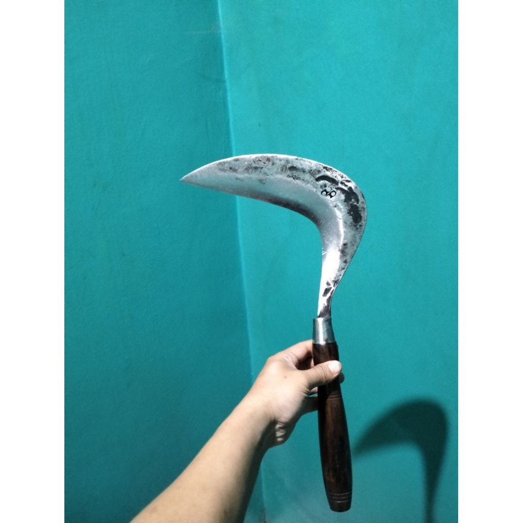 Arit Rumput Super Tajam Cap 88 Baja Asli [ Siap Pakai ]