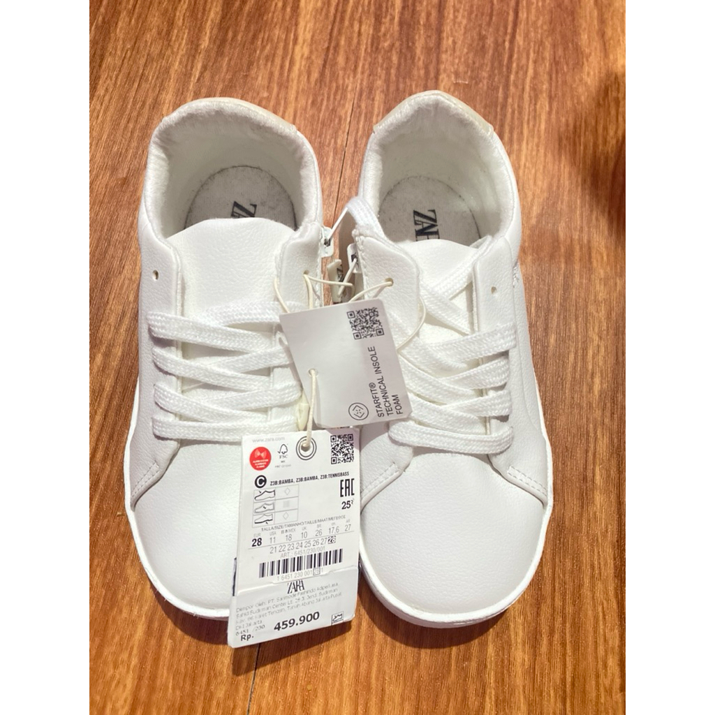 White sneakers zara kids original