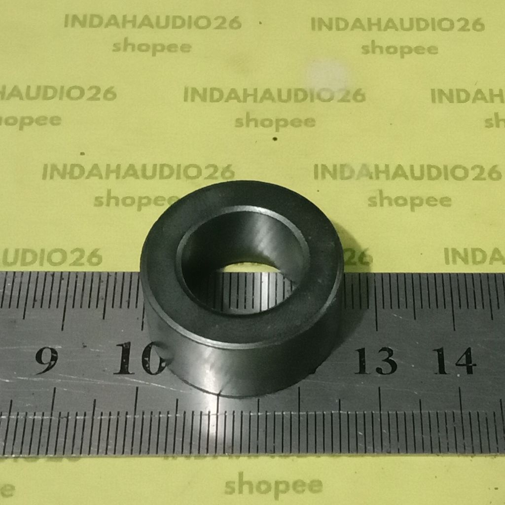 core GDT EMI  hitam 2,5cm polos 25x15x12mm diameter luar 25mm . diameter dalam15mm  . tebal 12mmcore