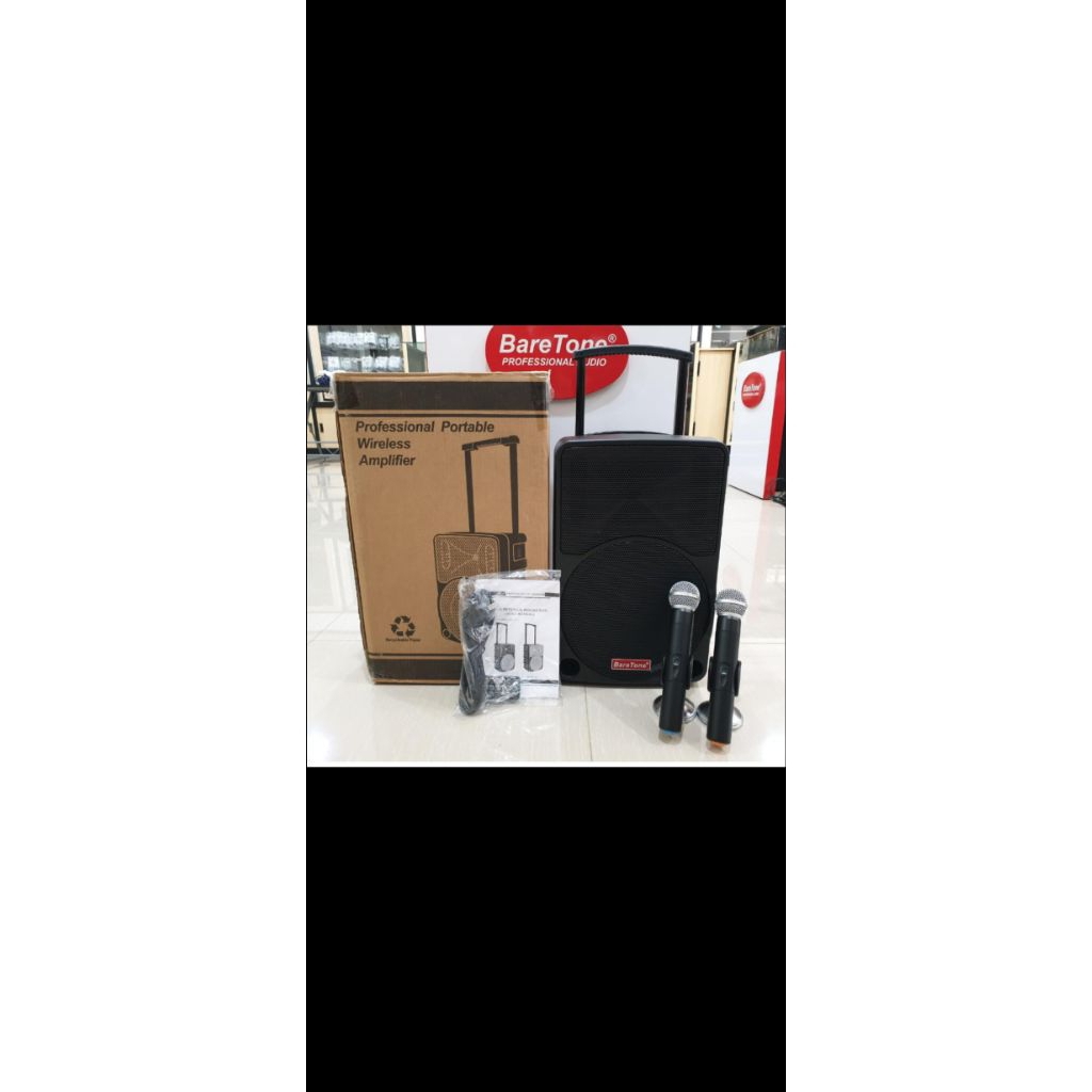 Speaker Portable Meeting Wireless 10"inch Baretone Max-10c