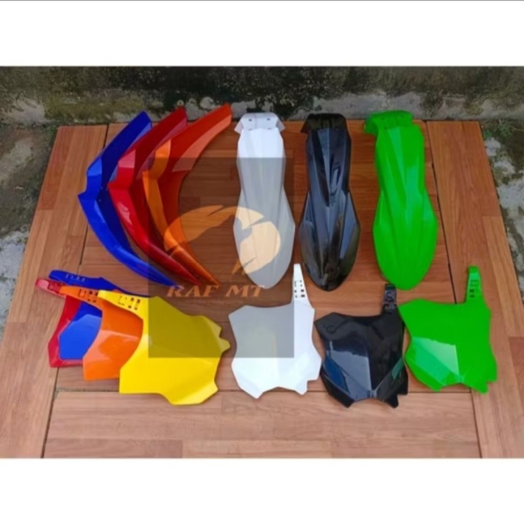 body set kx250 spakbor depan kx 250 dan papan nomer kx250 sepakbor depan kx 250 papan nomor kx250 sl