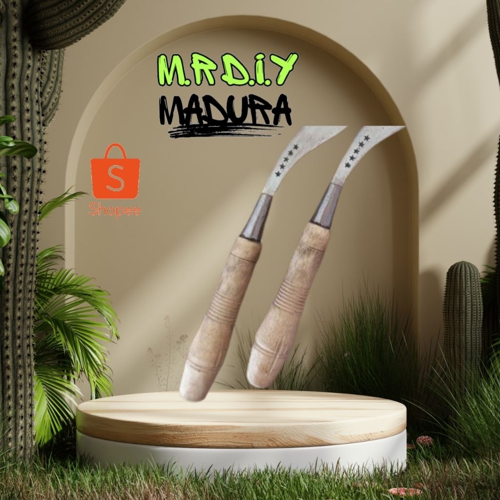 termurah cod arit rumput dan padi bahan baja bintang 5