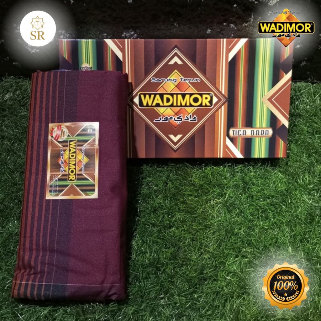 Sarung Wadimor Tiga/3 Dara, grosir & ecer ready