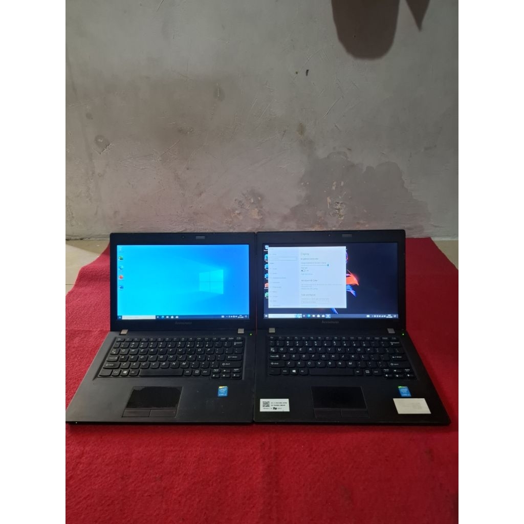 laptop notebook lenovo K2450 i3 Gen 4 Ram 4 HDD 500 Double batrai windos 10