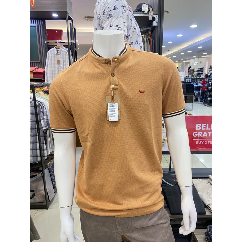 KAOS KERAH SANGHAI WATCHOUT CASUAL