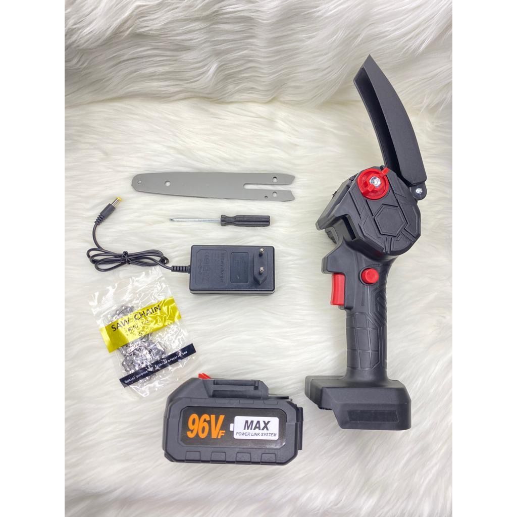 Gergaji Listrik Mini Diameter 6 Inci dan 4 Inci Gergaji Portable Tanpa Kabel Gergaji Listrik Genggam