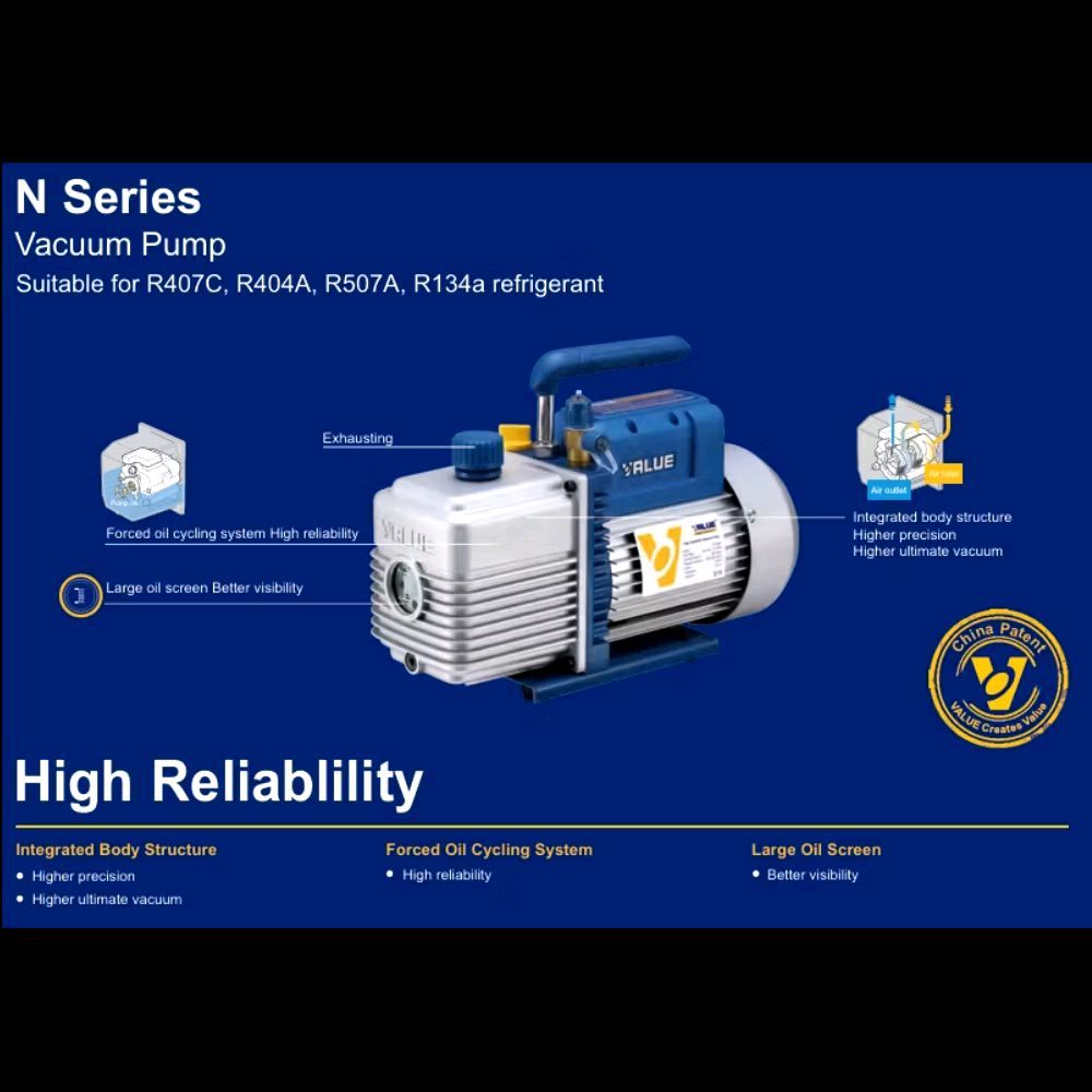 VACUUM PUMP VE 280N 1HP VALUE