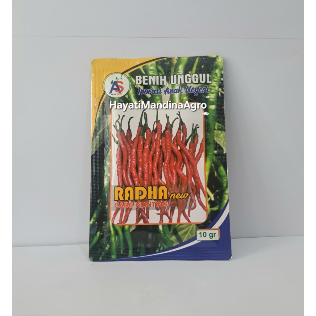 COD - Benih Cabe Radha 10 Gram - CMK Radha 100% Aslai Sumatera Barat