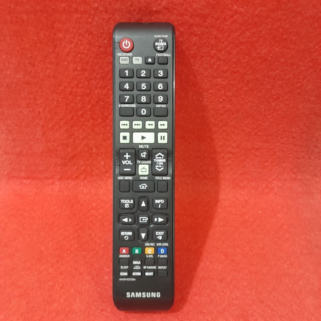 Remote DVD Home Theater SAMSUNG Original Asli . AH59 - 02550A .