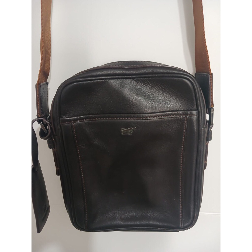 preloved ori braun buffel untuk tas laki laki