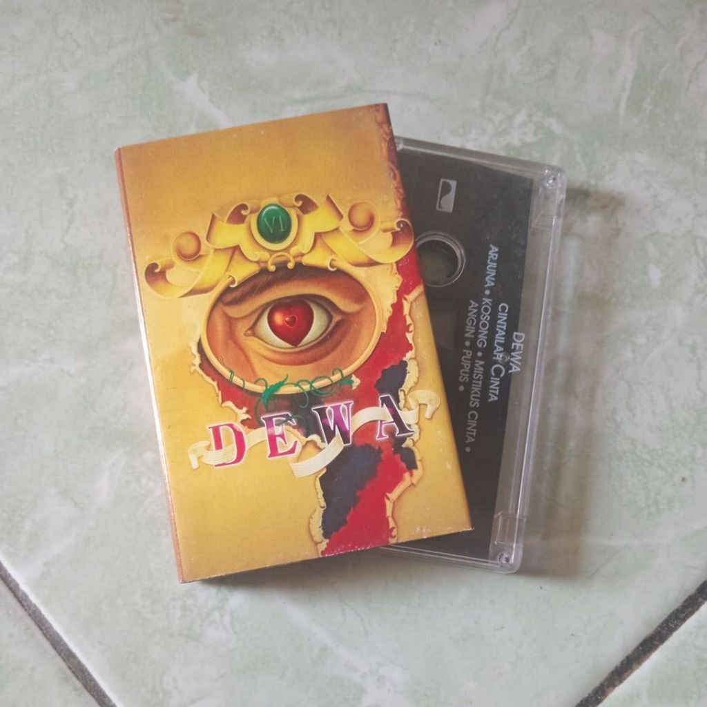 Kaset Dewa Cintailah Cinta/2002 aquarius musikindo mulus