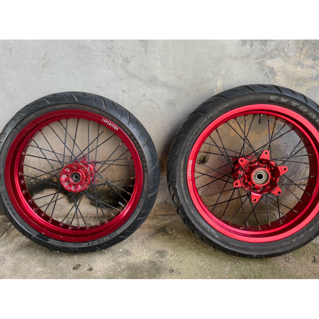 velg supermoto crf expedition full cnc