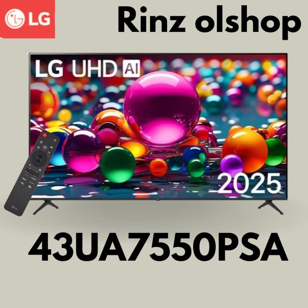 LG 43UA7550PSA / 43UA7550 / UA7550 4K UHD AI Smart TV 43 Inch