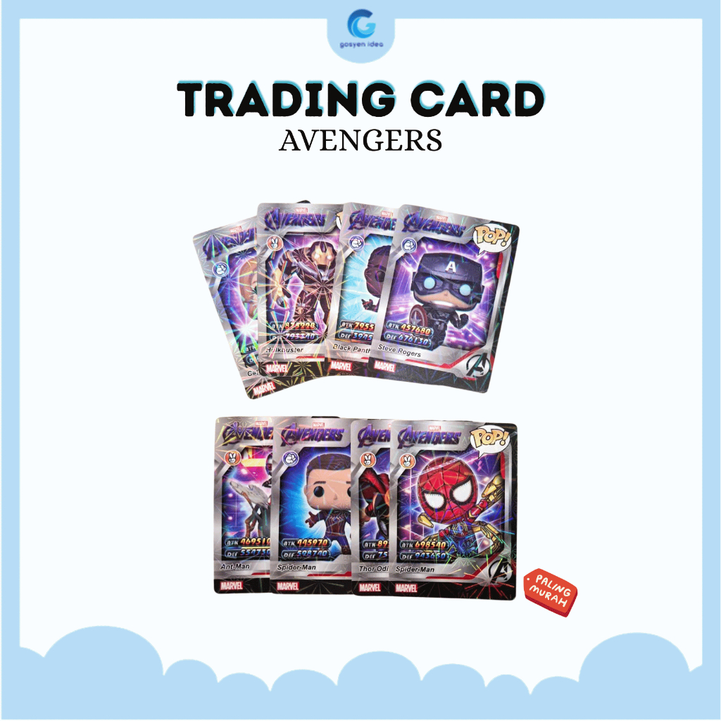 Trading Card Game Avengers - Mainan Kartu Avengers