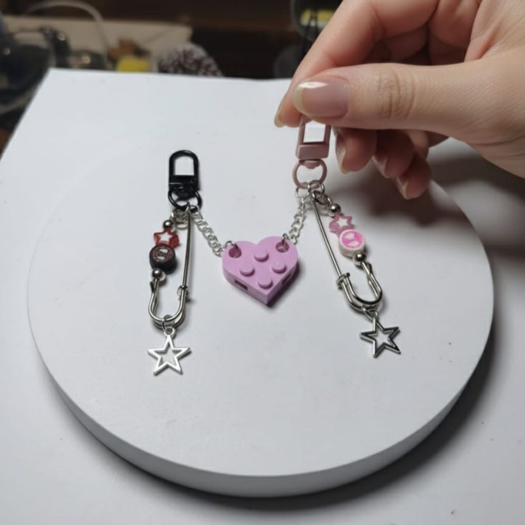 Gantungan Kunci Serbaguna Keychain Lego Couple Keychain Aesthetic SpidermanTerbaru Vintage Unik Lucu