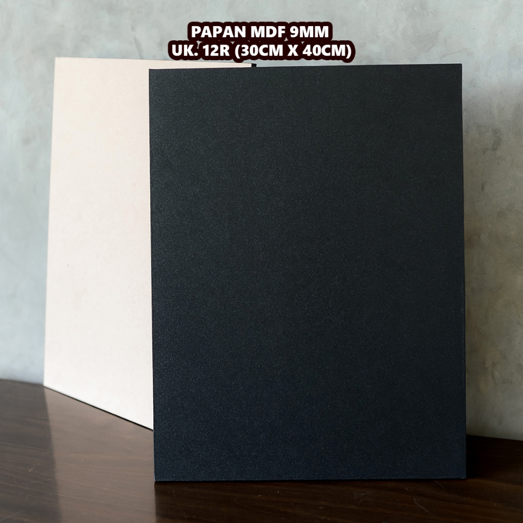 PAPAN MDF/MDF/KAYU/MDF COKLAT 9Mm/ 9Mm/ MDF 12R/ MDF 30x40 cm