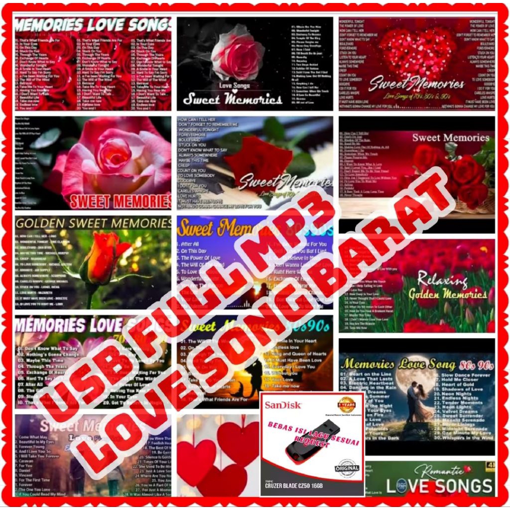 FLASHDISK LAGU NOSTALGIA BARAT-FLASHDISK LAGU LAGU BARAT-FLASHDISK ISI LAGU MP 4 POP BARAT