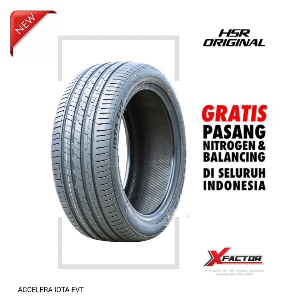 BAN STANDAR MOBIL WULING CORTEZ R17 215 55 ACCELERA IOTA EVT 215 55 R17 PRODUKSI TERBARU