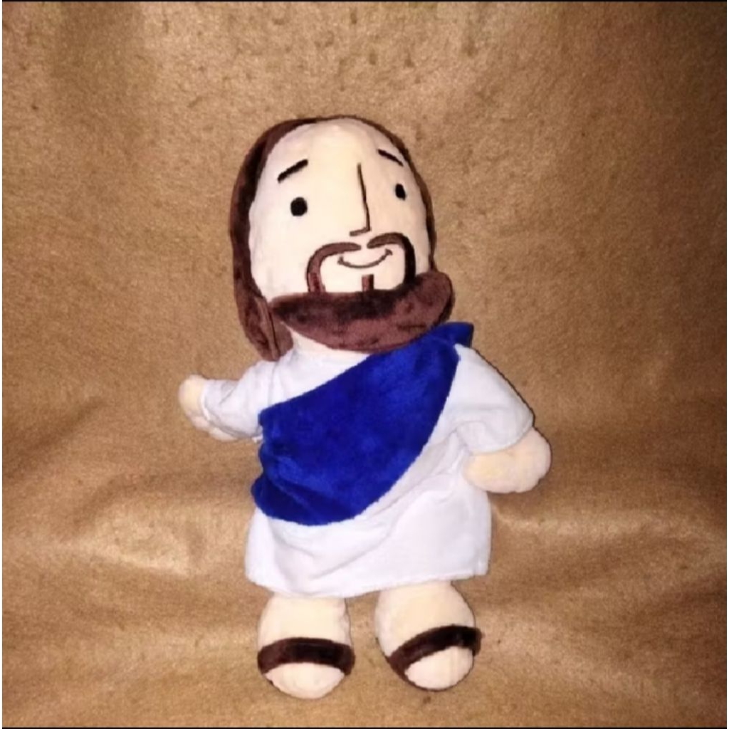 Boneka Tuhan Yesus Jubah Biru