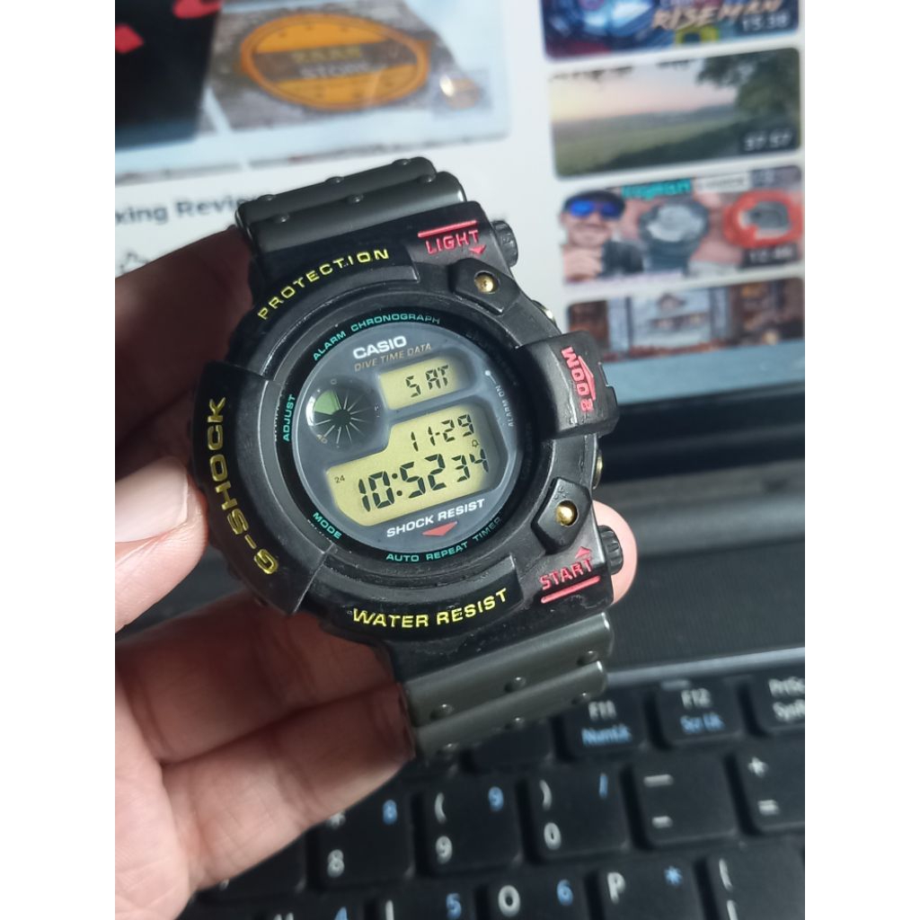 gshock g-shock frogman dw6300 original
