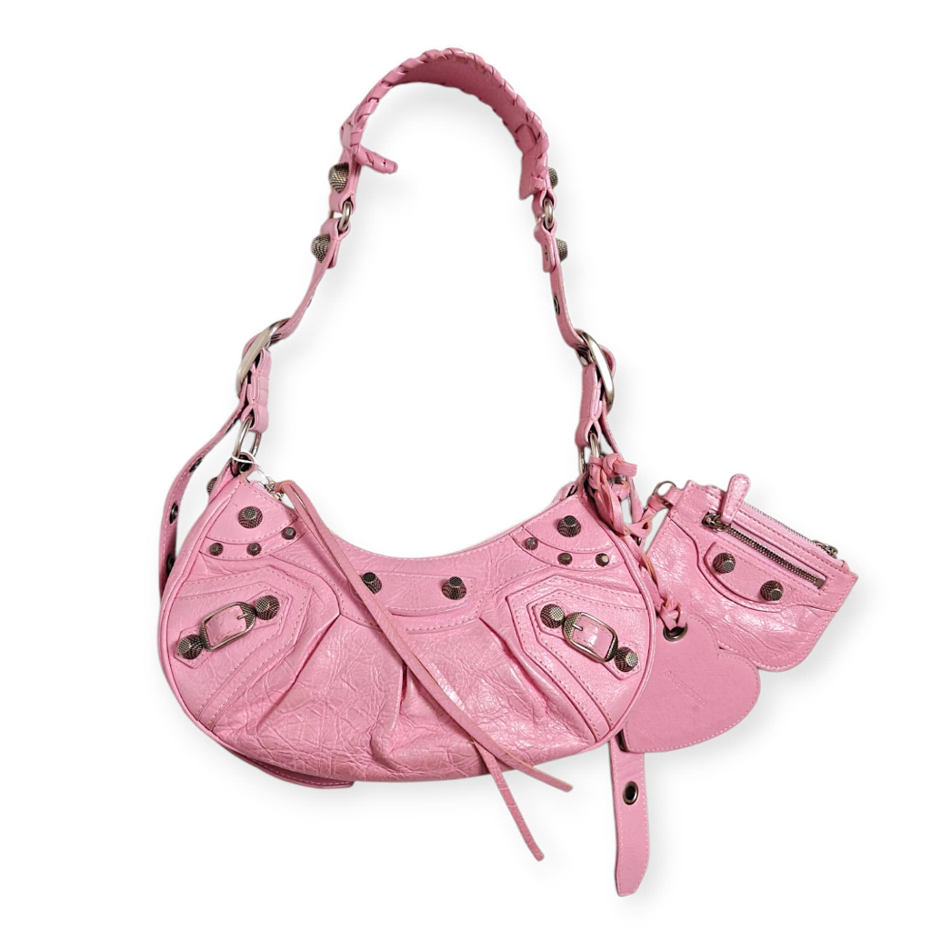 Preloved Balenciaga Le Cagole XS Pink Authentic