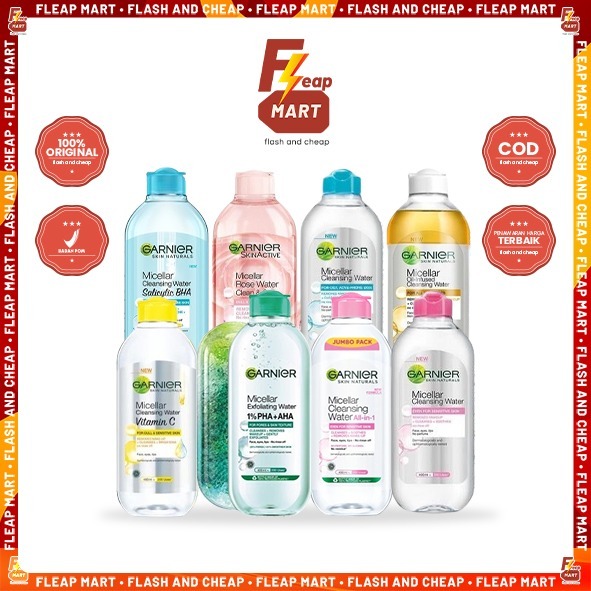 Garnier Micellar Cleansing Water 400 mL Make Up Remover