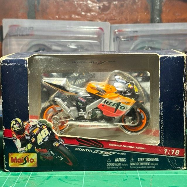 Maisto MotoGP Honda Repsol - Valentino Rossi #46 2003